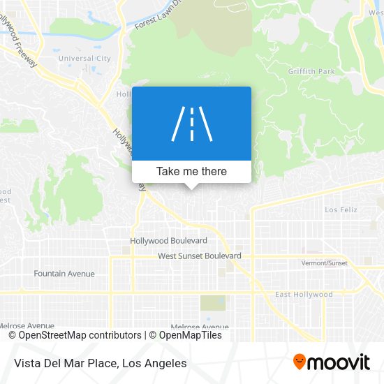 Mapa de Vista Del Mar Place