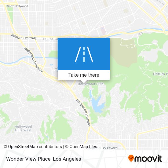 Mapa de Wonder View Place