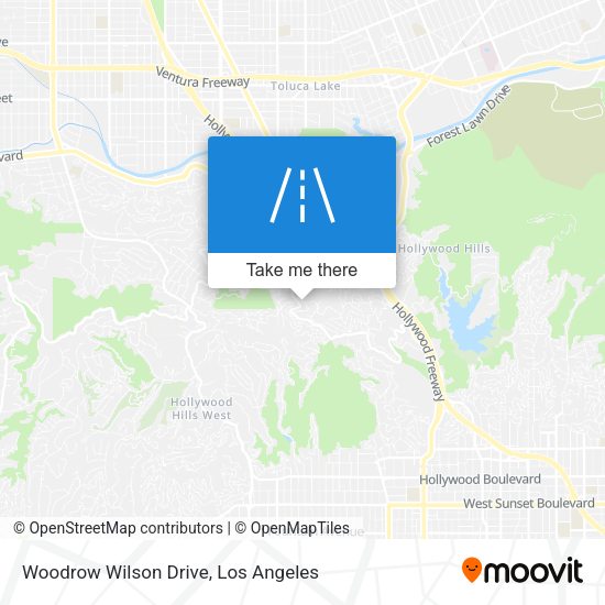Woodrow Wilson Drive map