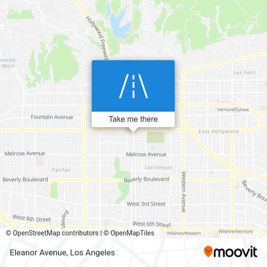 Mapa de Eleanor Avenue