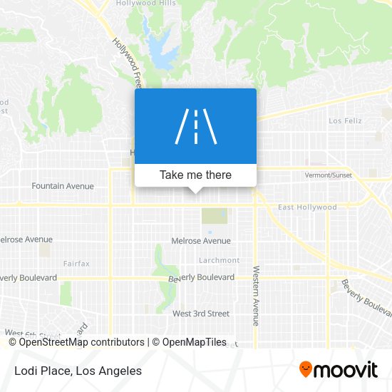 Mapa de Lodi Place