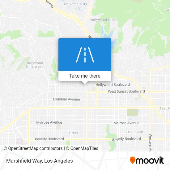 Marshfield Way map