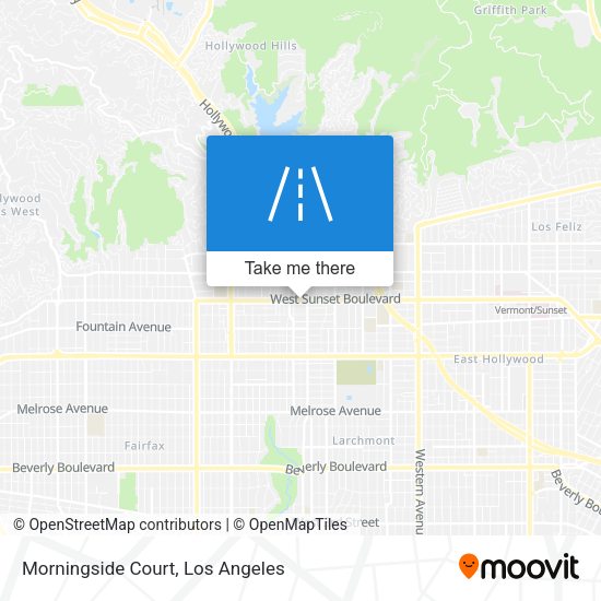 Mapa de Morningside Court