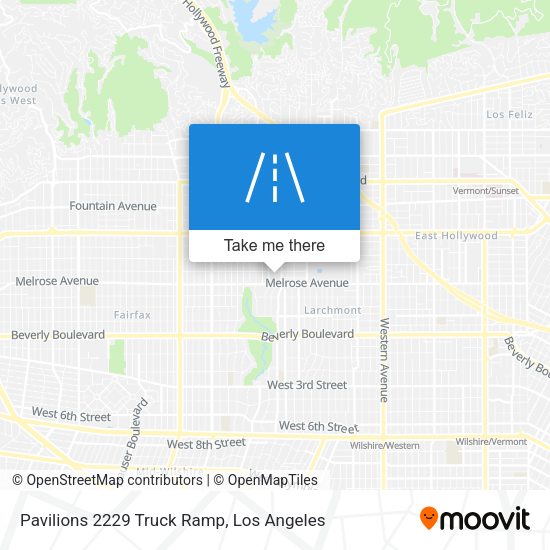 Pavilions 2229 Truck Ramp map