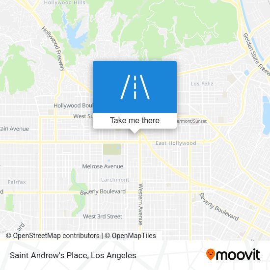 Saint Andrew's Place map