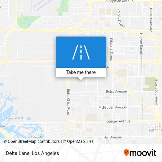 Mapa de Delta Lane