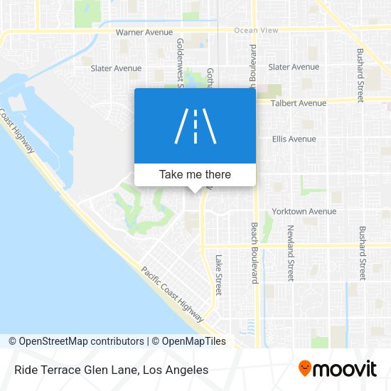 Ride Terrace Glen Lane map