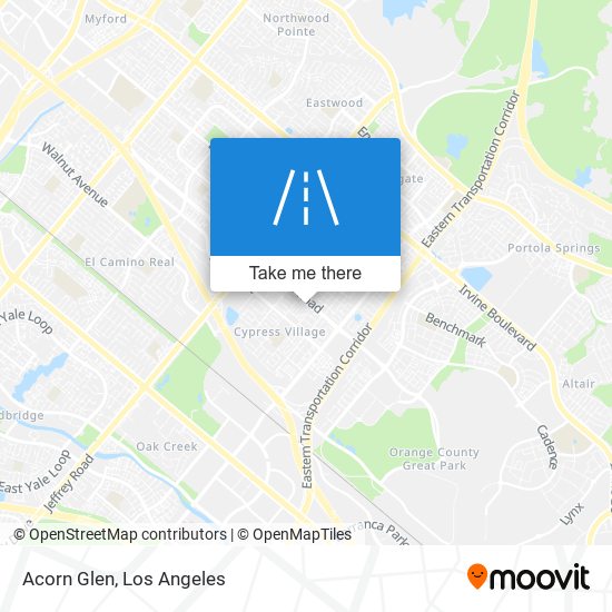Mapa de Acorn Glen