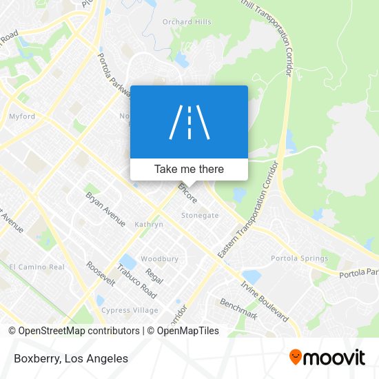 Mapa de Boxberry