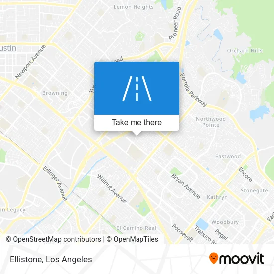 Ellistone map