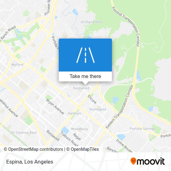 Mapa de Espina