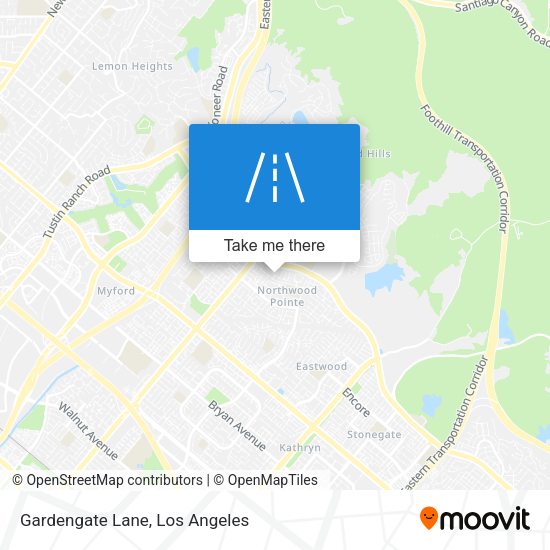 Mapa de Gardengate Lane