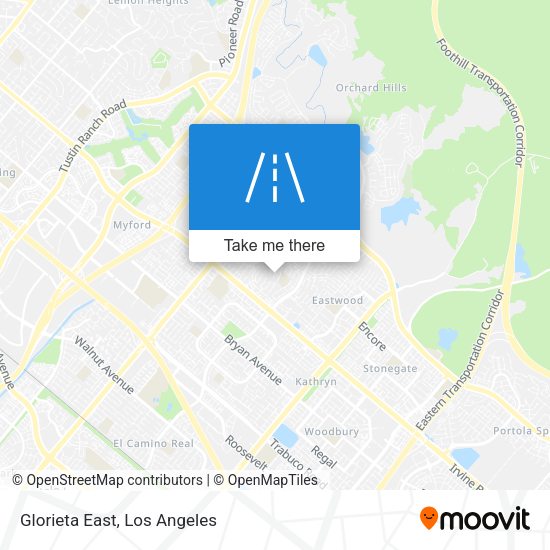 Mapa de Glorieta East