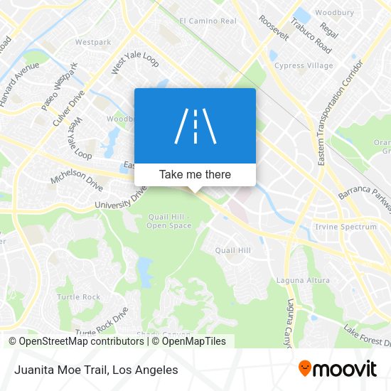 Mapa de Juanita Moe Trail