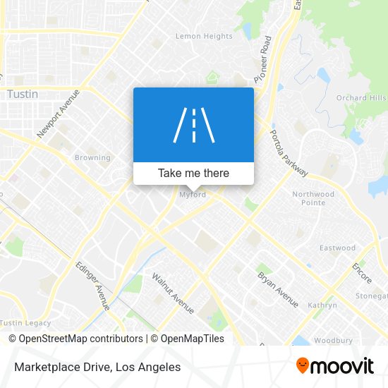 Mapa de Marketplace Drive