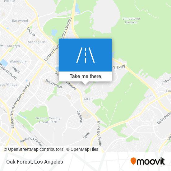 Mapa de Oak Forest