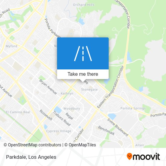 Mapa de Parkdale