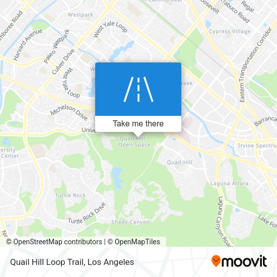 Quail Hill Loop Trail map