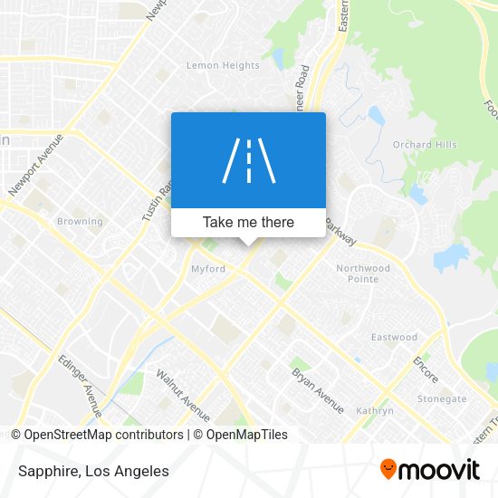 Mapa de Sapphire