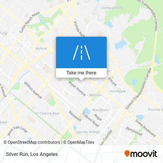 Mapa de Silver Run