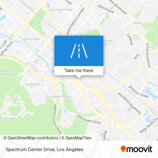 Spectrum Center Drive map