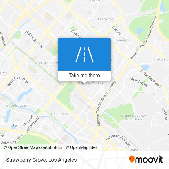 Mapa de Strawberry Grove