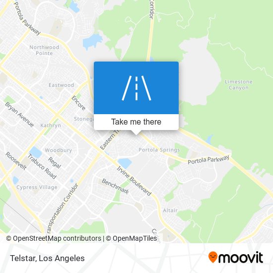 Mapa de Telstar