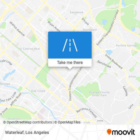 Mapa de Waterleaf