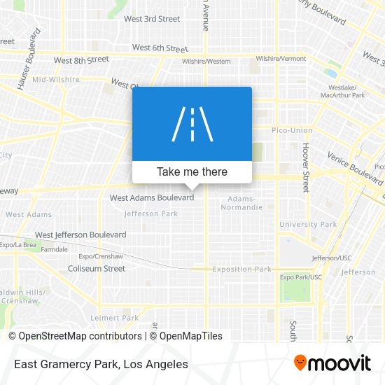 East Gramercy Park map