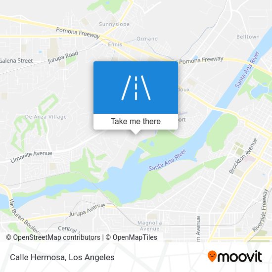Mapa de Calle Hermosa