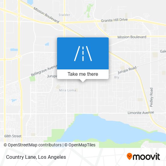 Mapa de Country Lane