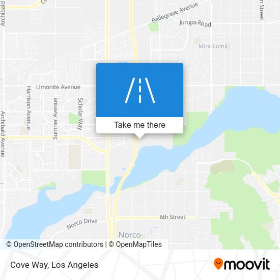 Mapa de Cove Way