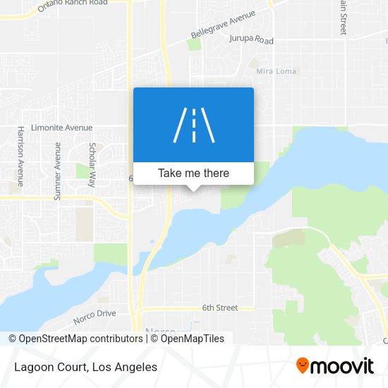 Mapa de Lagoon Court