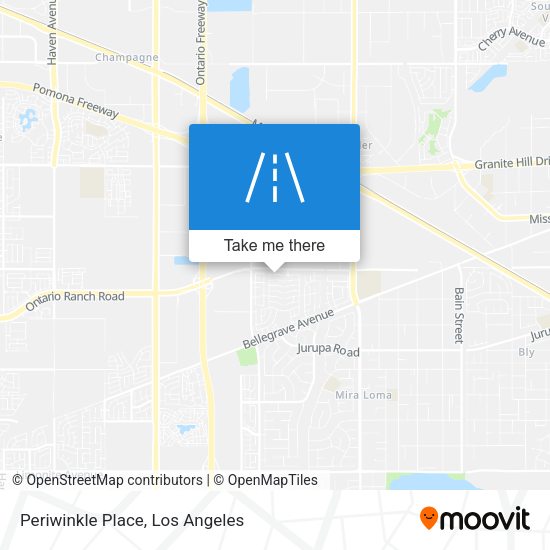 Periwinkle Place map