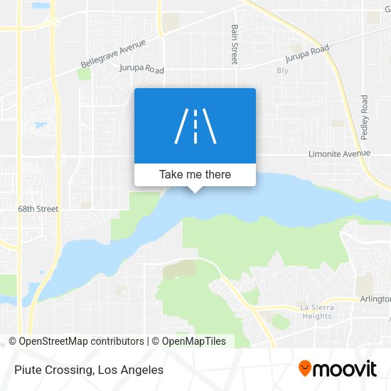 Piute Crossing map