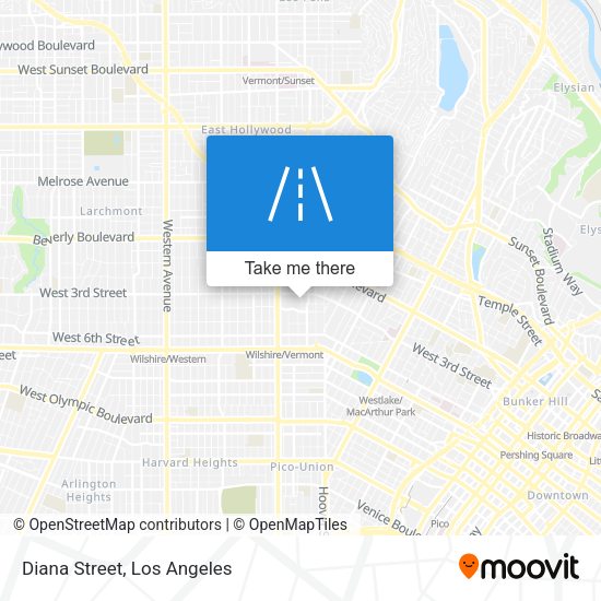 Mapa de Diana Street