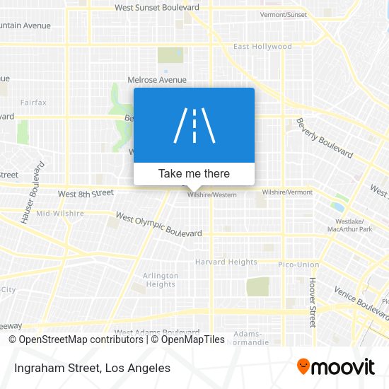 Ingraham Street map