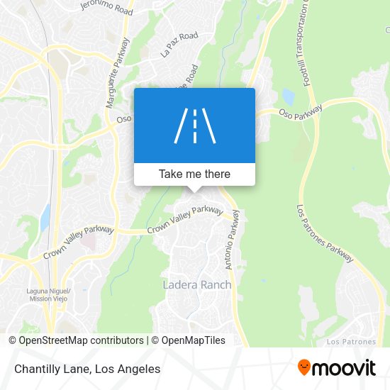 Mapa de Chantilly Lane