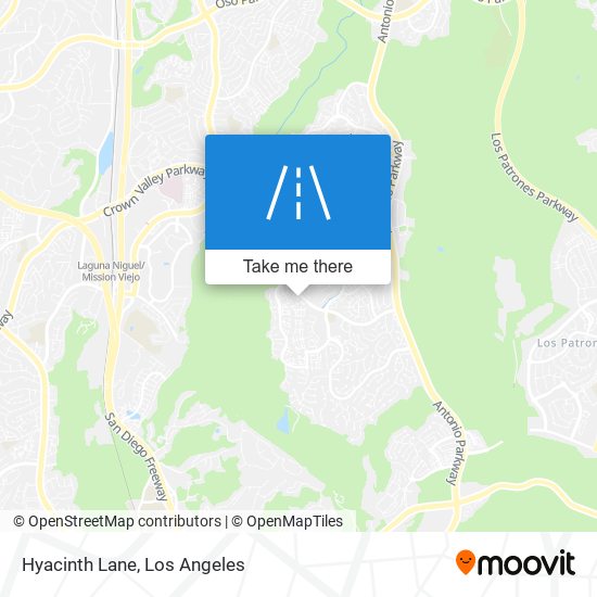 Mapa de Hyacinth Lane