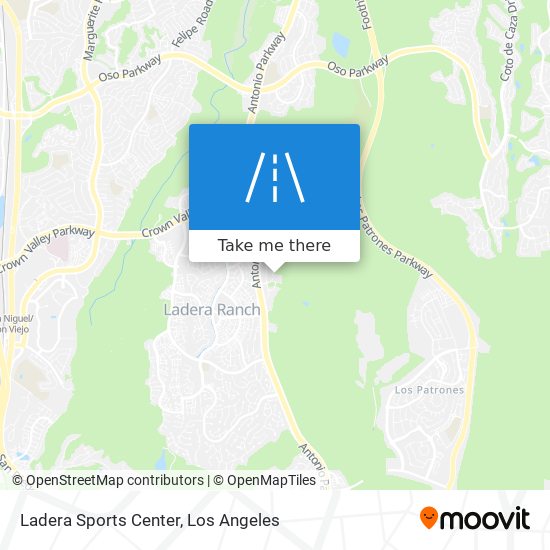 Ladera Sports Center map