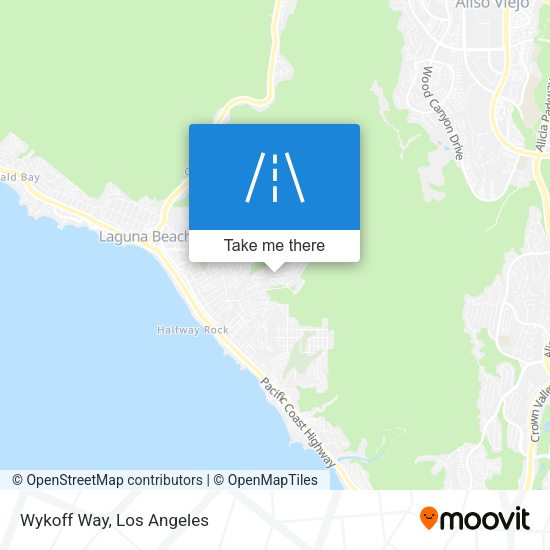 Mapa de Wykoff Way