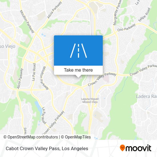 Mapa de Cabot Crown Valley Pass