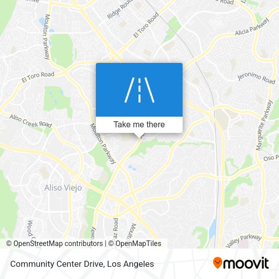 Mapa de Community Center Drive