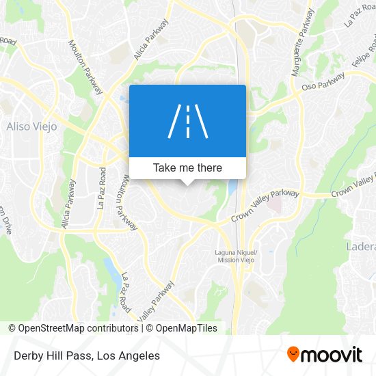 Derby Hill Pass map