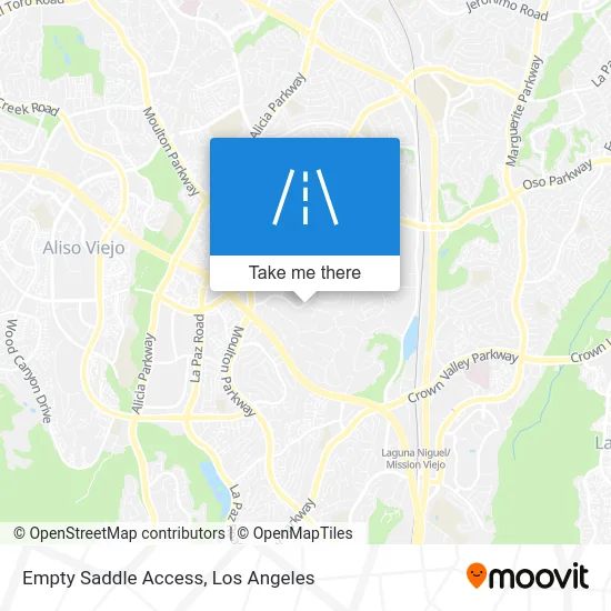 Empty Saddle Access map