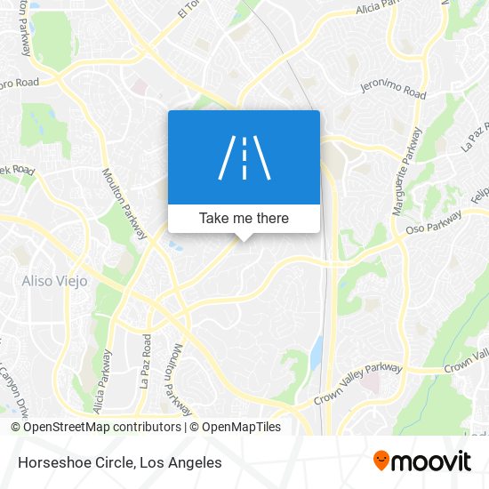 Mapa de Horseshoe Circle