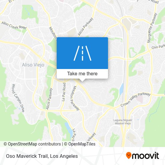 Oso Maverick Trail map