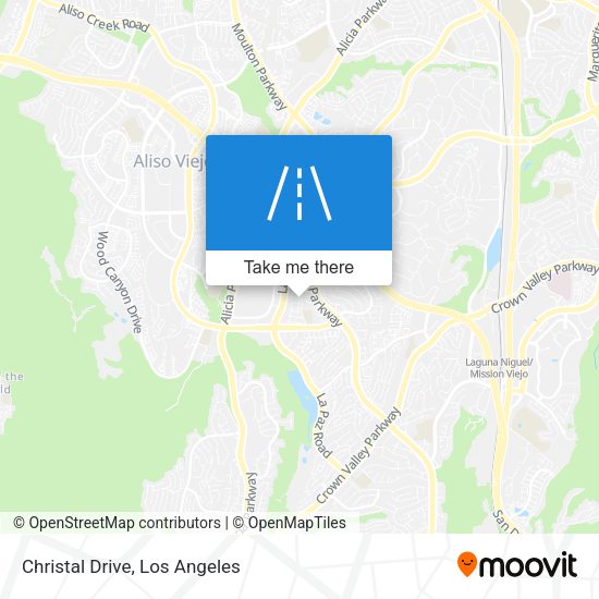 Christal Drive map