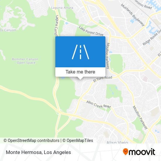Mapa de Monte Hermosa