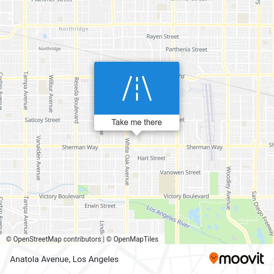 Mapa de Anatola Avenue
